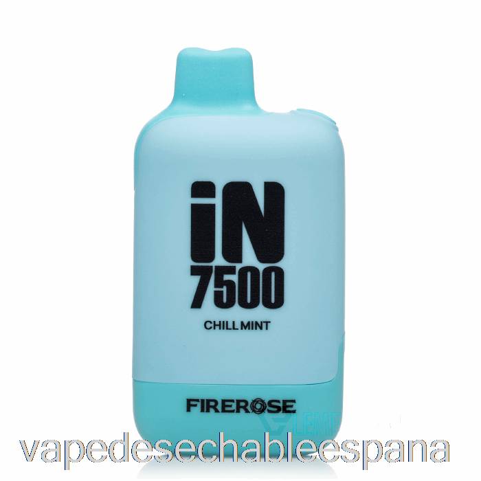Vape Desechable España Firerose In7500 Desechable Chill Mint